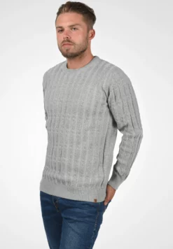 Indicode Jeans Idpauletta - Jersey De Punto - Grey Mix