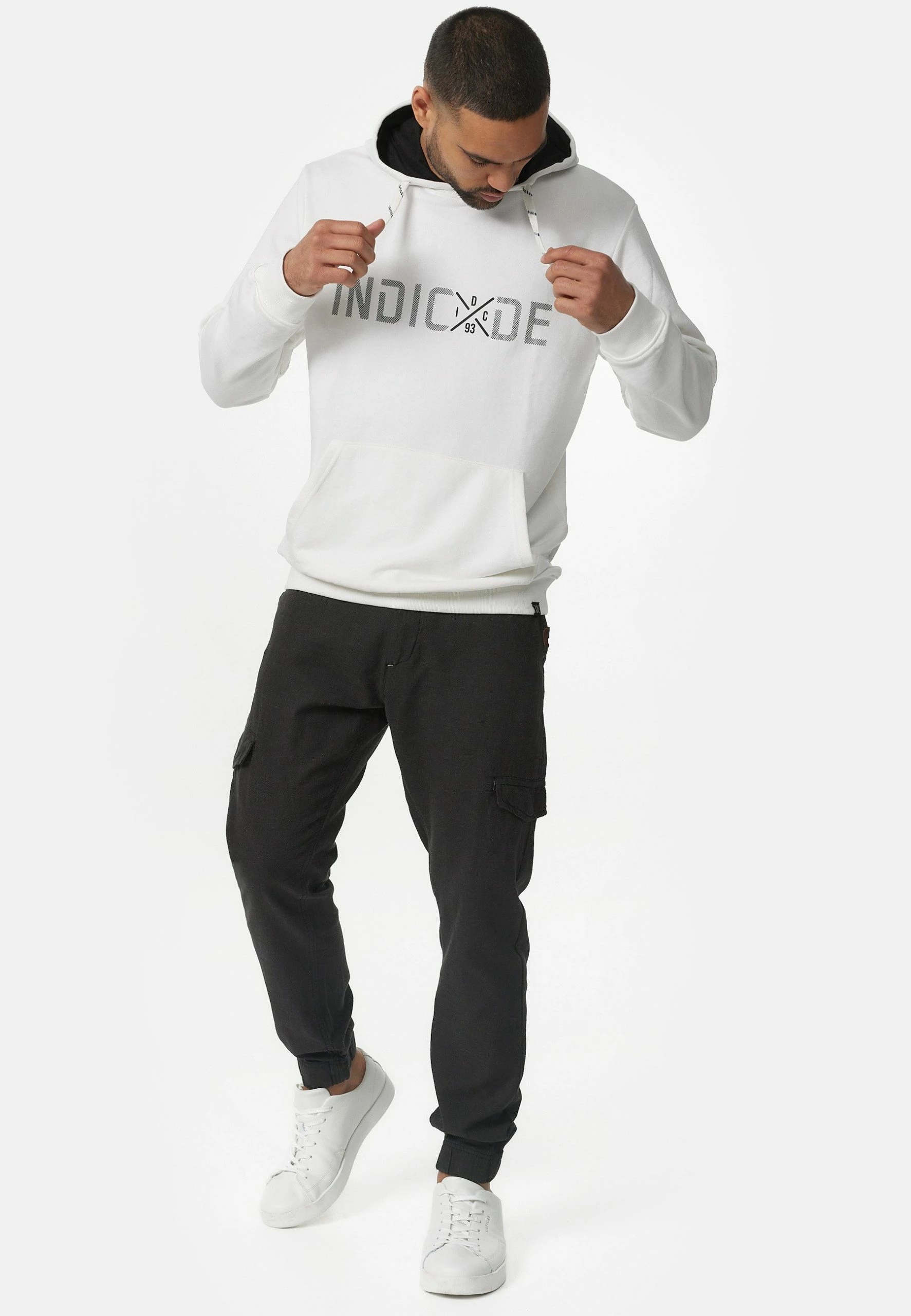 Indicode Jeans Booth - Pantalones Cargo - Black 2 Indicode Jeans Booth - Pantalones Cargo - Black - Imagen 2