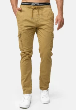 Indicode Jeans Broadwick - Pantalones Cargo - Camel
