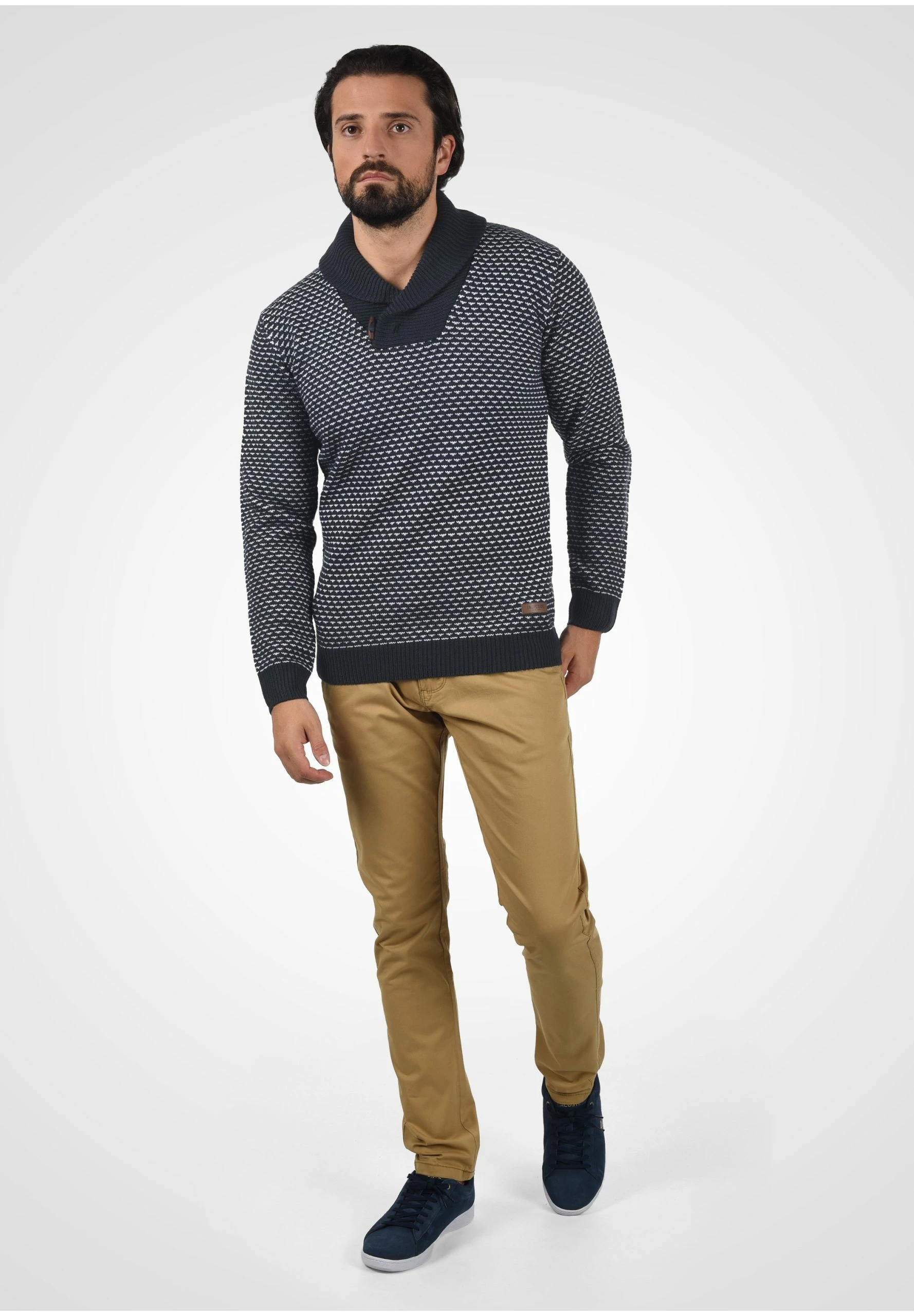 Indicode Jeans Idcopent - Jersey De Punto - Navy 2 Indicode Jeans Idcopent - Jersey De Punto - Navy - Imagen 2