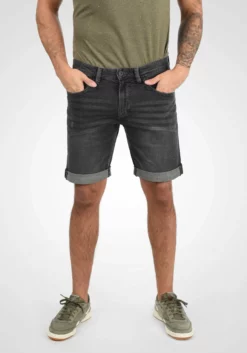 Indicode Jeans Idquentin - Shorts Vaqueros - Dark Grey
