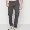 Indicode Jeans Albani - Pantalones Cargo - Dark Grey