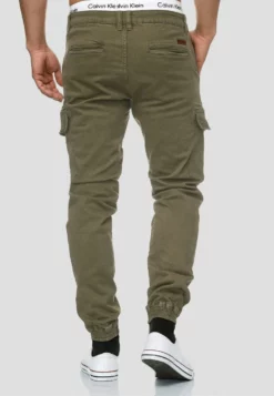 Indicode Jeans August - Pantalones Cargo - Army -Indicode Jeans Comercio 2558c465ace44f9dbdd3a890a7d5eecc