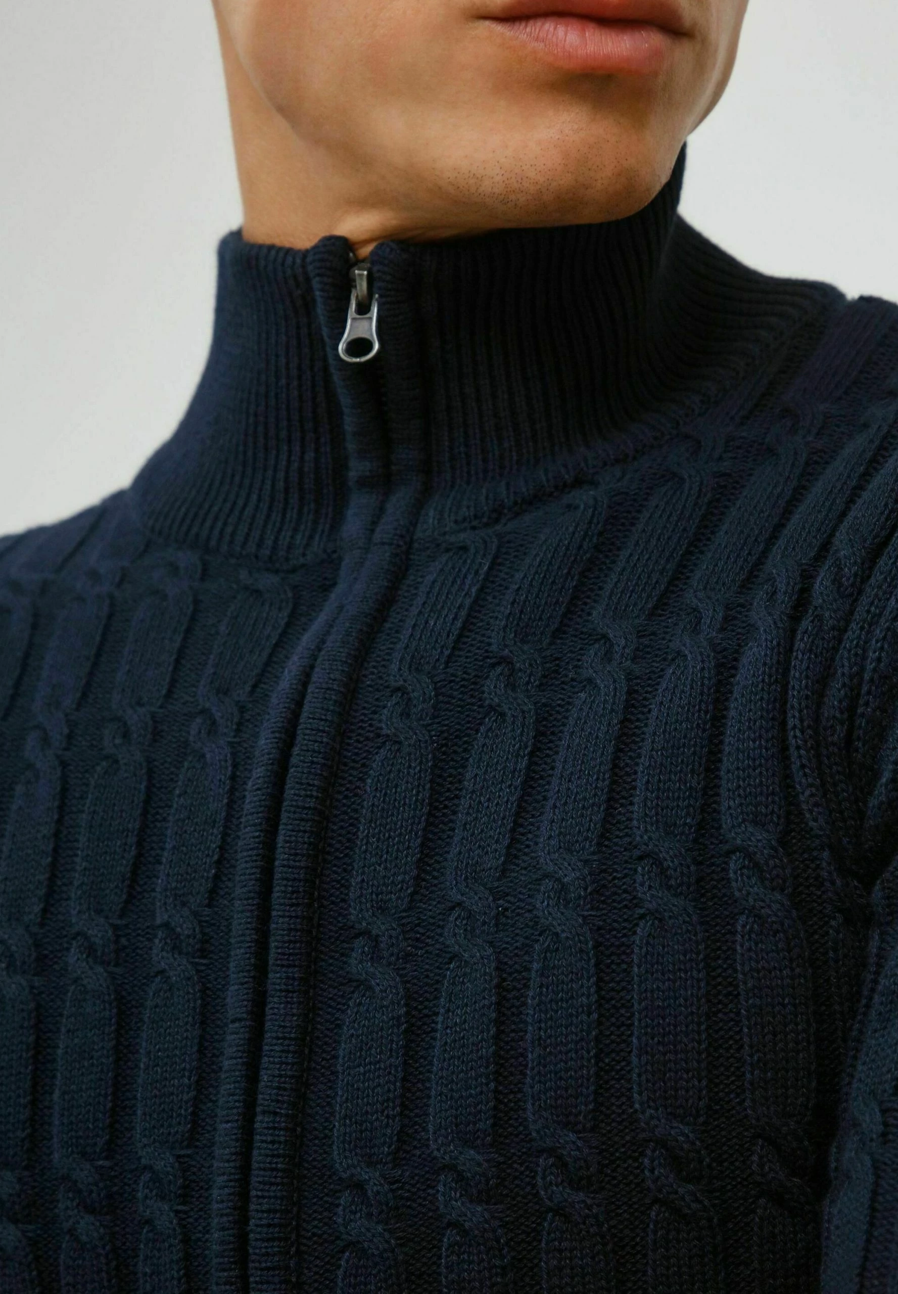 Indicode Jeans Paulomo - Chaqueta De Punto - Navy 4 Indicode Jeans Paulomo - Chaqueta De Punto - Navy - Imagen 4