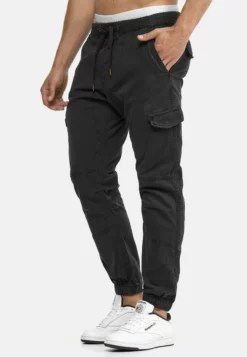 Indicode Jeans Levi - Pantalones Cargo - Black