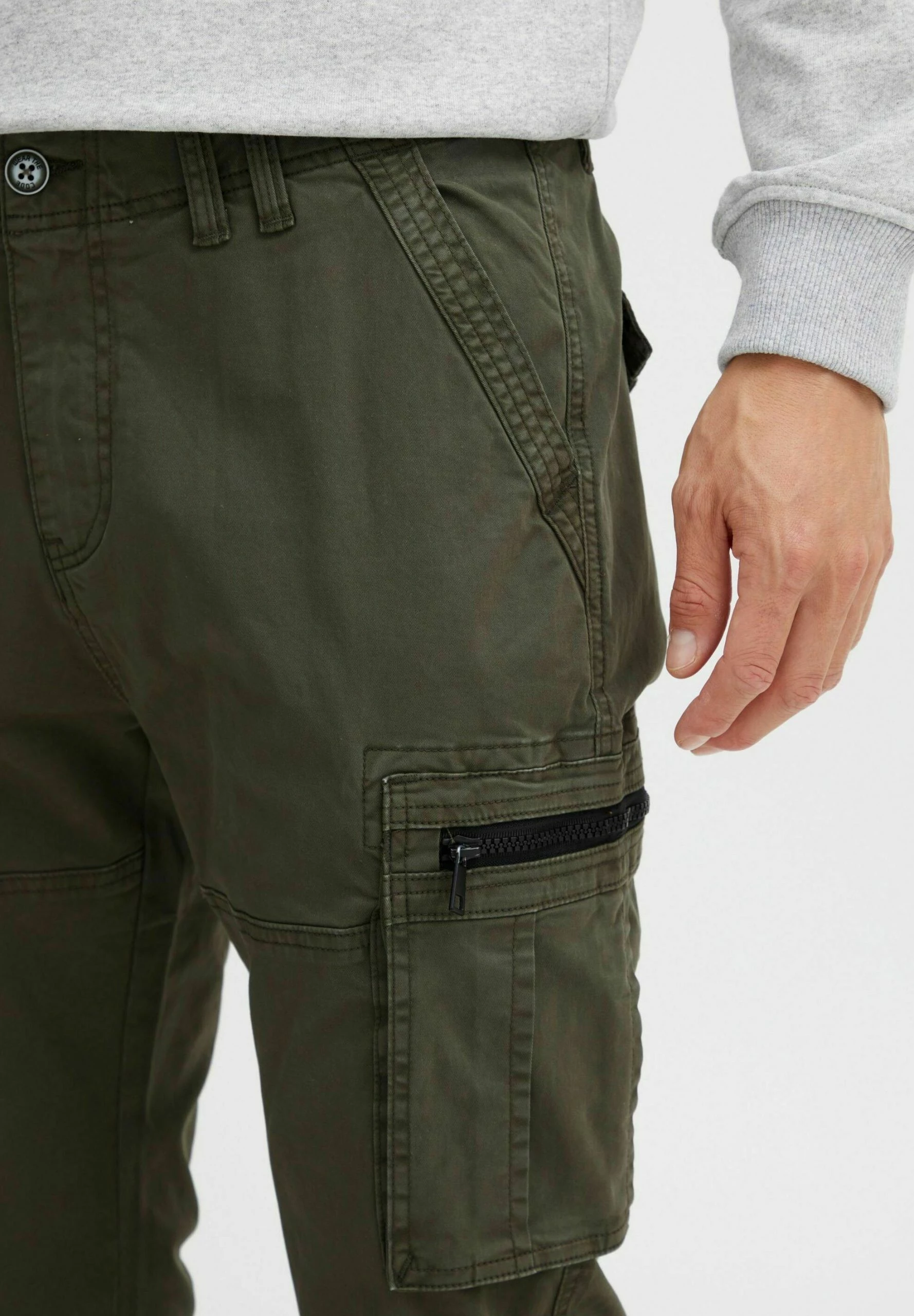 Indicode Jeans Pantalones Cargo - Army 5 Indicode Jeans Pantalones Cargo - Army - Imagen 5