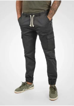 Indicode Jeans Idabbal - Pantalones Cargo - Dark Grey