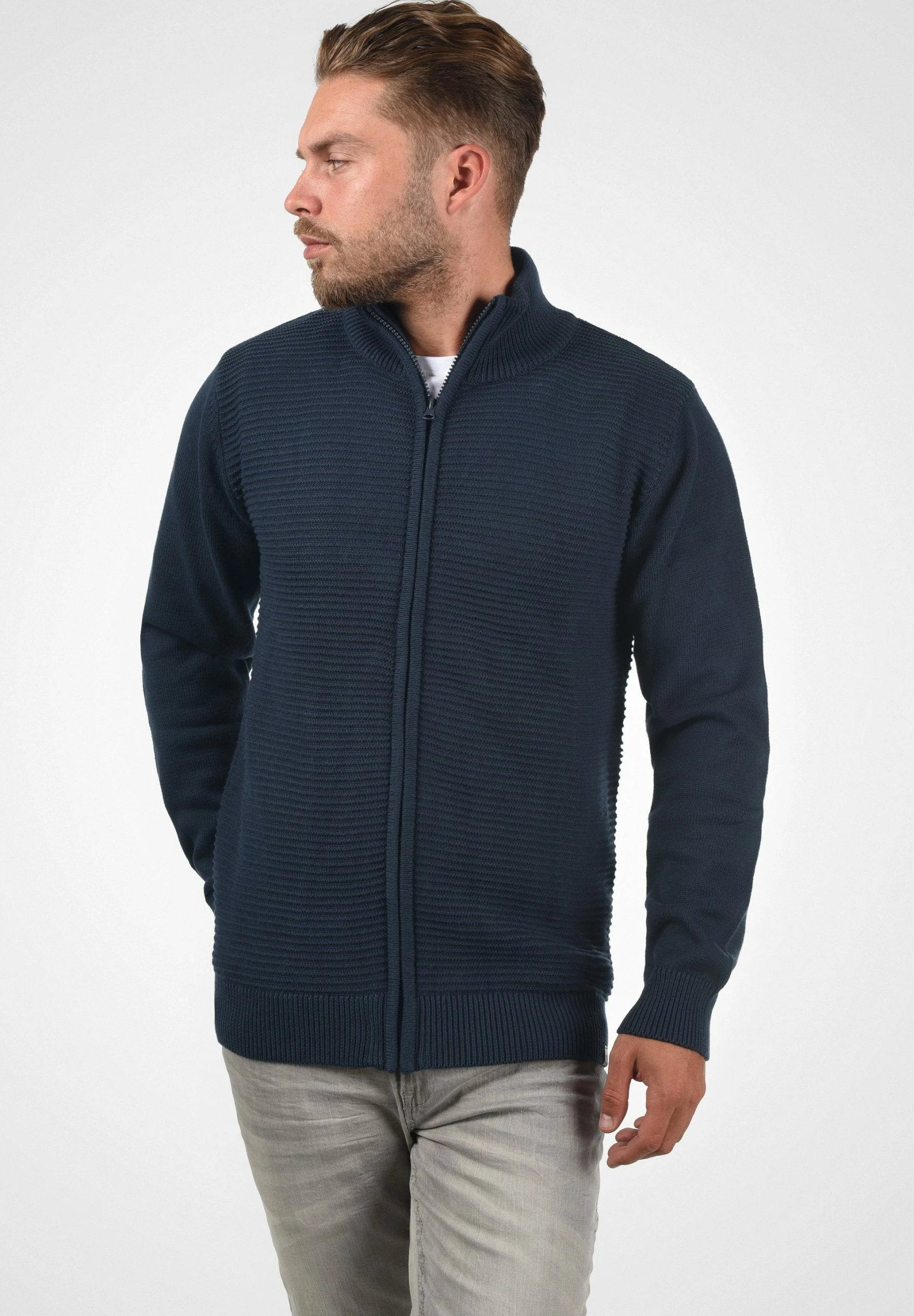 Indicode Jeans Rickert - Chaqueta De Punto - Navy 1 Indicode Jeans Rickert - Chaqueta De Punto - Navy