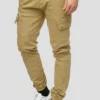 Indicode Jeans August - Pantalones Cargo - Light Brown