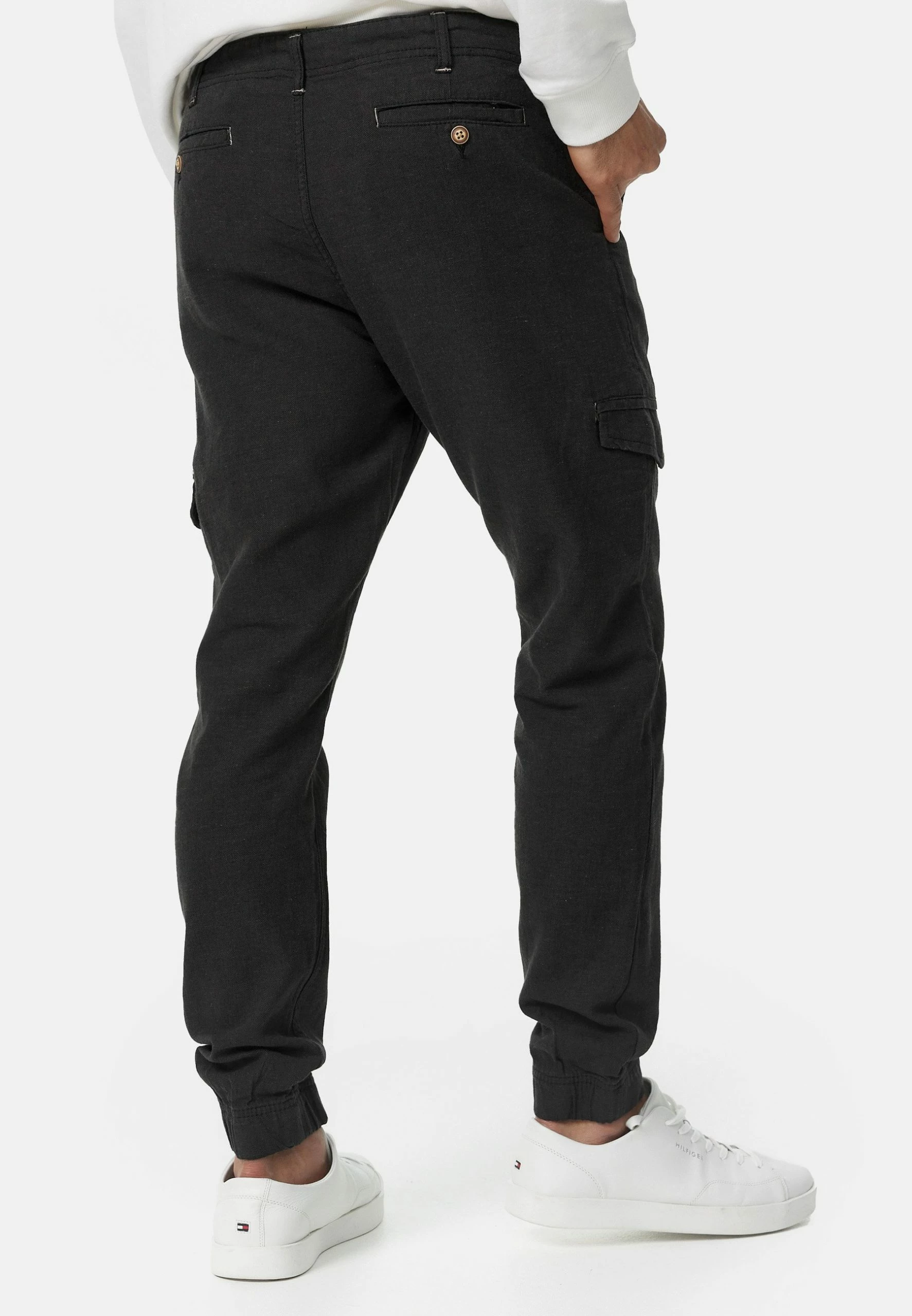 Indicode Jeans Booth - Pantalones Cargo - Black 3 Indicode Jeans Booth - Pantalones Cargo - Black - Imagen 3