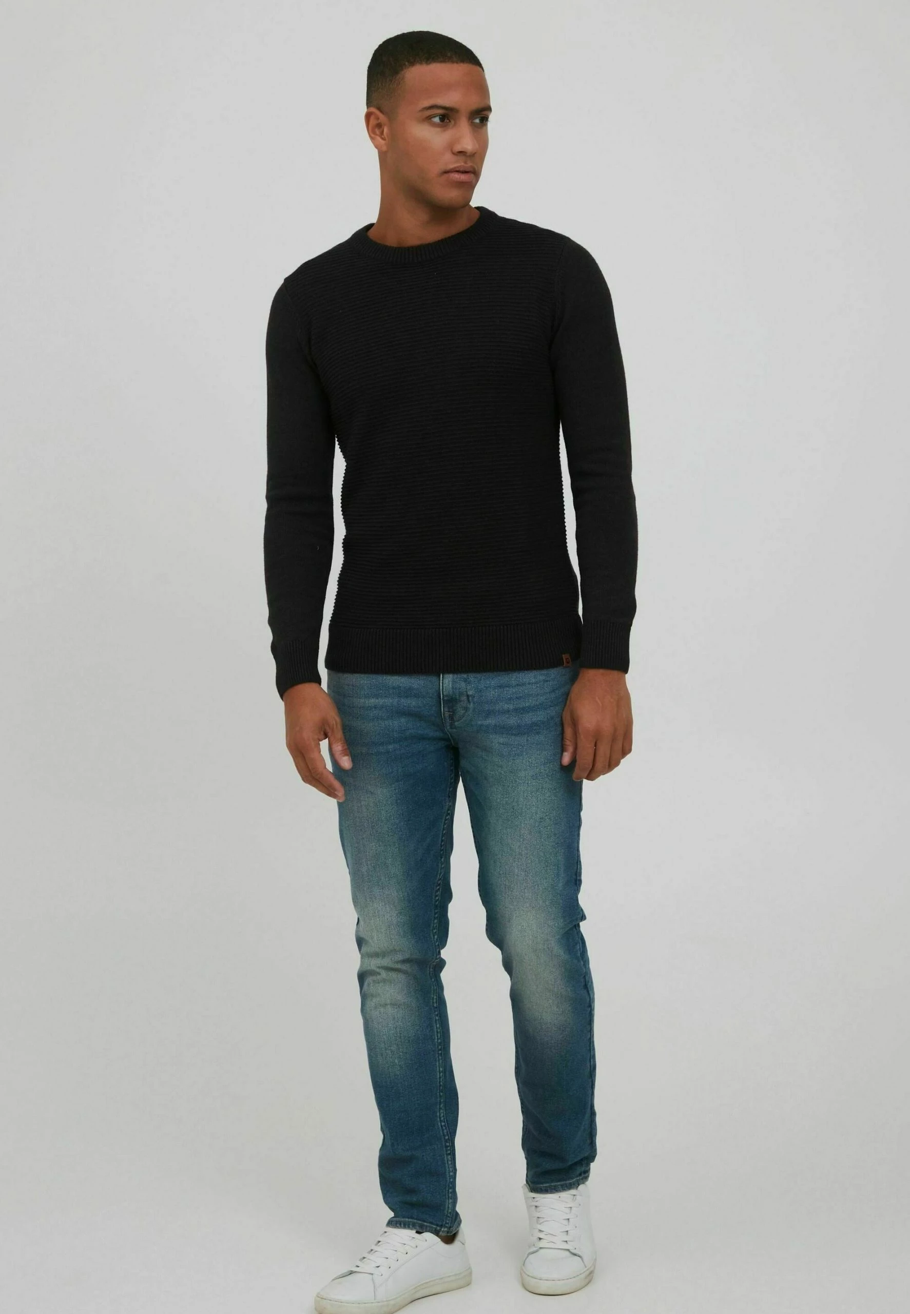 Indicode Jeans Idricardo - Jersey De Punto - Mottled Grey 2 Indicode Jeans Idricardo - Jersey De Punto - Mottled Grey - Imagen 2