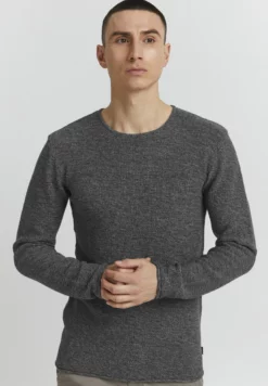 Indicode Jeans Idcorto - Jersey De Punto - Charcoal Mix