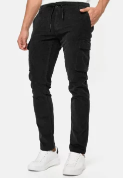 Indicode Jeans Montgomery - Pantalones Cargo - Black