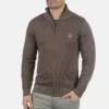 Indicode Jeans Idandy - Chaqueta De Punto - Dark Brown