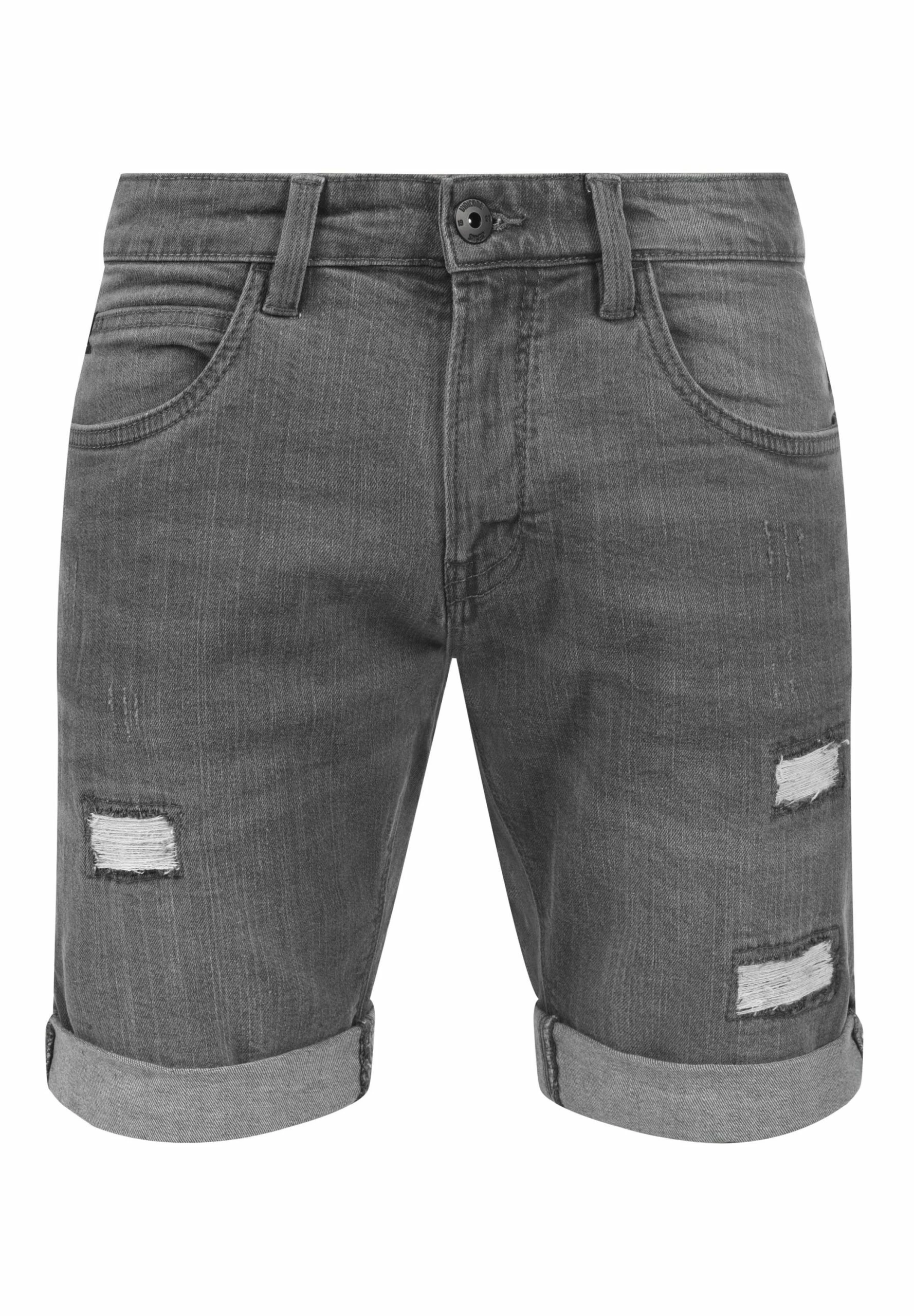 Indicode Jeans Idhallow - Shorts Vaqueros - Light Grey 4 Indicode Jeans Idhallow - Shorts Vaqueros - Light Grey - Imagen 4
