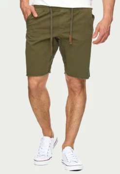 Indicode Jeans Carver - Shorts Vaqueros - Grren
