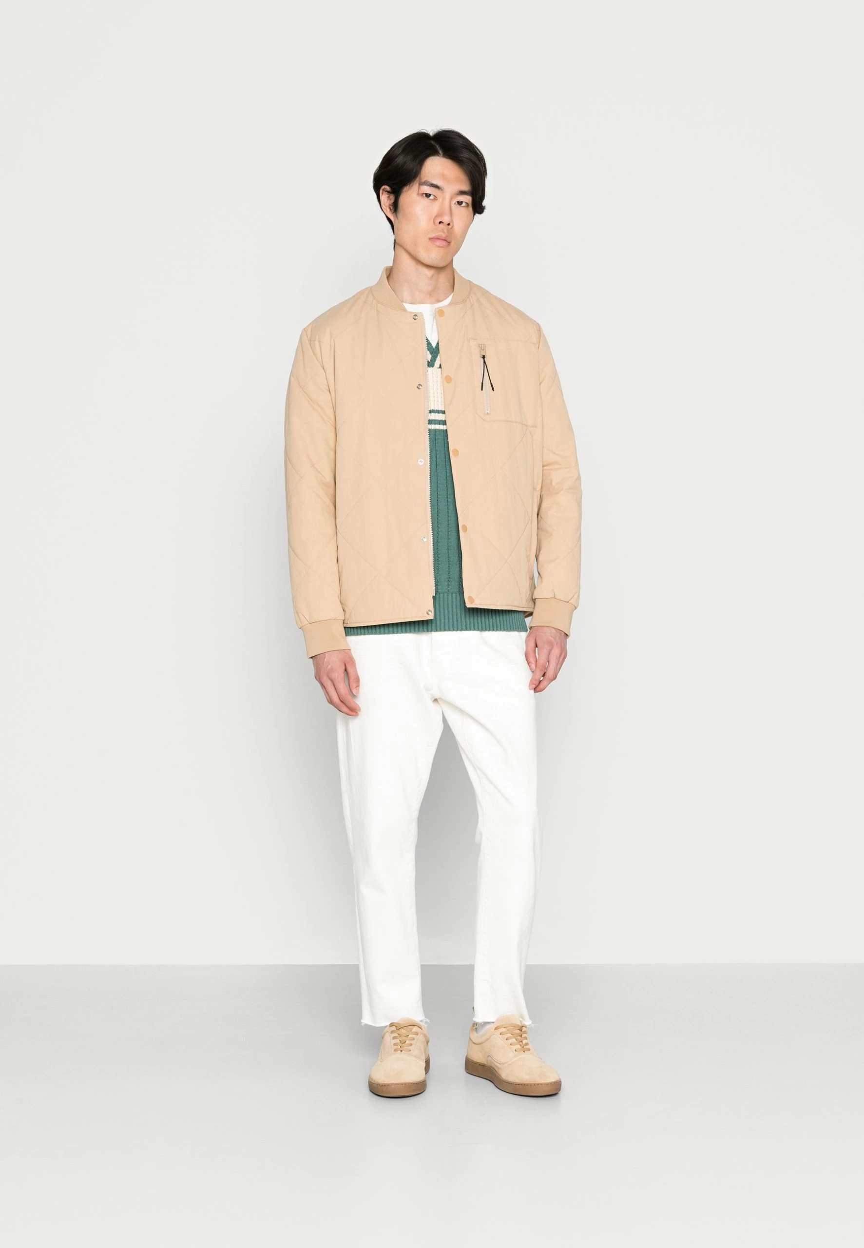 Indicode Jeans Waxim - Jersey De Punto - Prep Green 2 Indicode Jeans Waxim - Jersey De Punto - Prep Green - Imagen 2