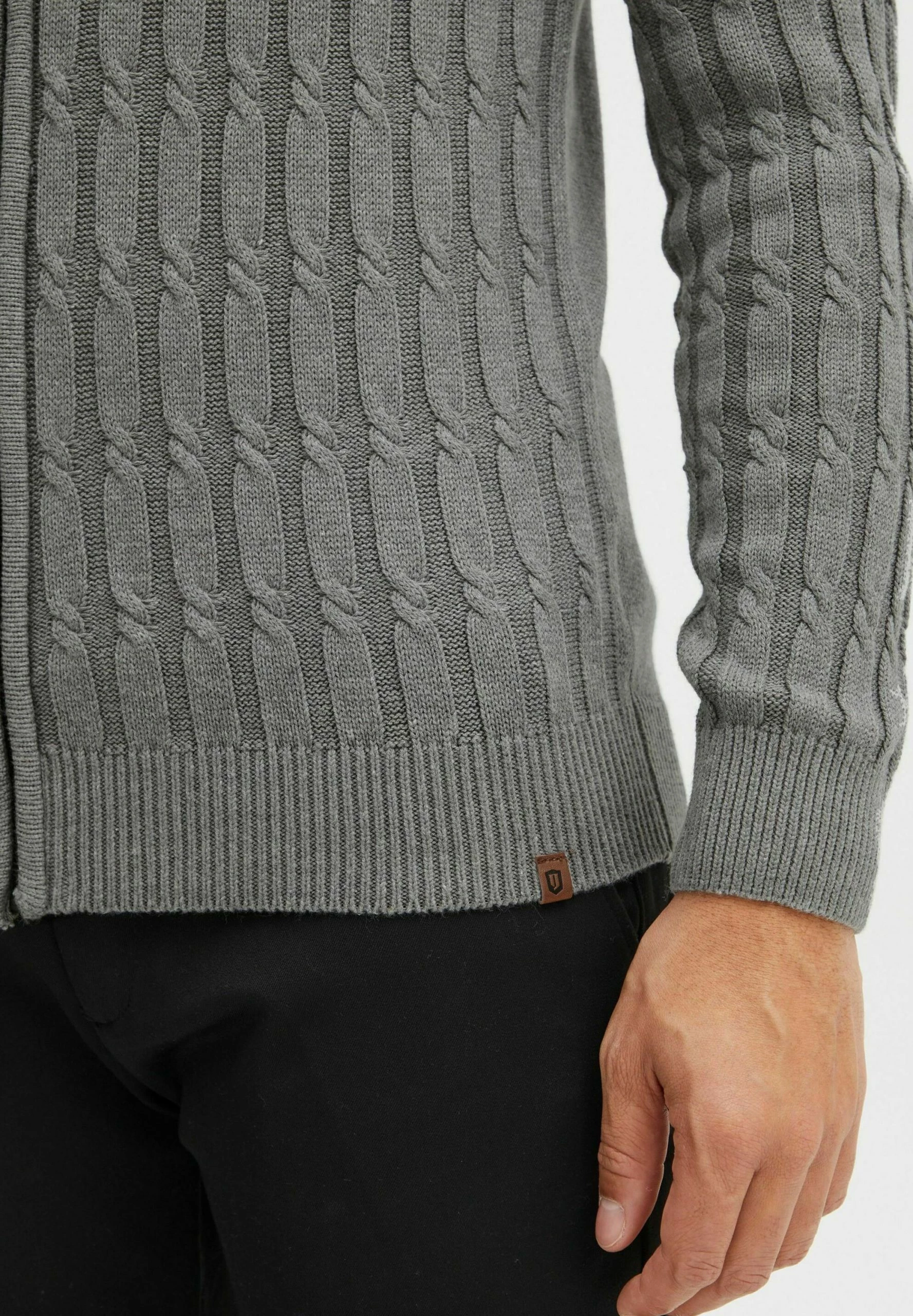 Indicode Jeans Paulomo - Chaqueta De Punto - Grey Mix 5 Indicode Jeans Paulomo - Chaqueta De Punto - Grey Mix - Imagen 5