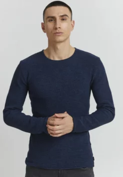 Indicode Jeans Idcorto - Jersey De Punto - Navy