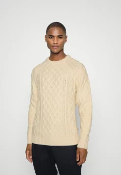 Indicode Jeans Bussel - Jersey De Punto - White Asparges