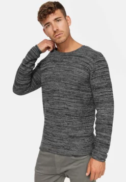 Indicode Jeans Jersey De Punto - Charcoal Mix
