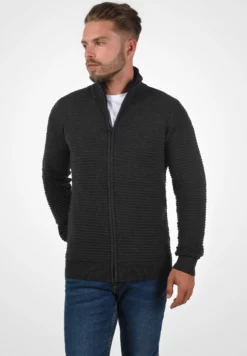 Indicode Jeans Idarctic - Chaqueta De Punto - Charcoal Mix