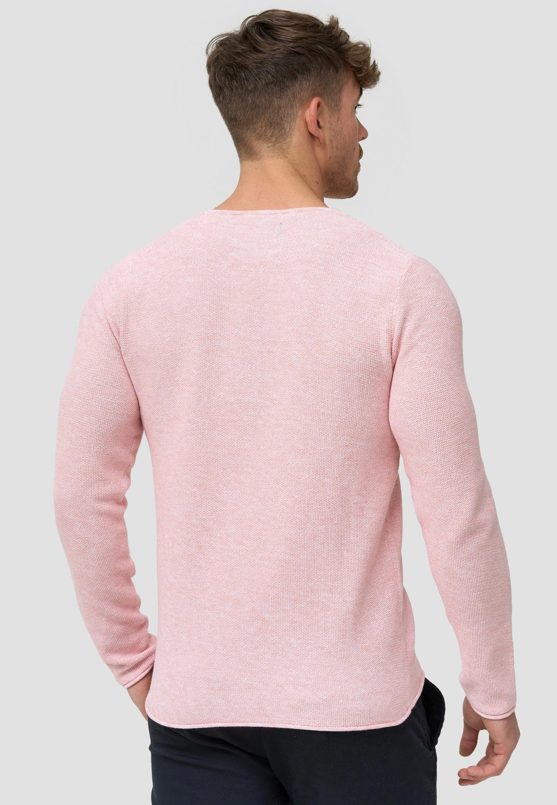 Indicode Jeans Loakim - Jersey De Punto - Coral Cloud 3 Indicode Jeans Loakim - Jersey De Punto - Coral Cloud - Imagen 3