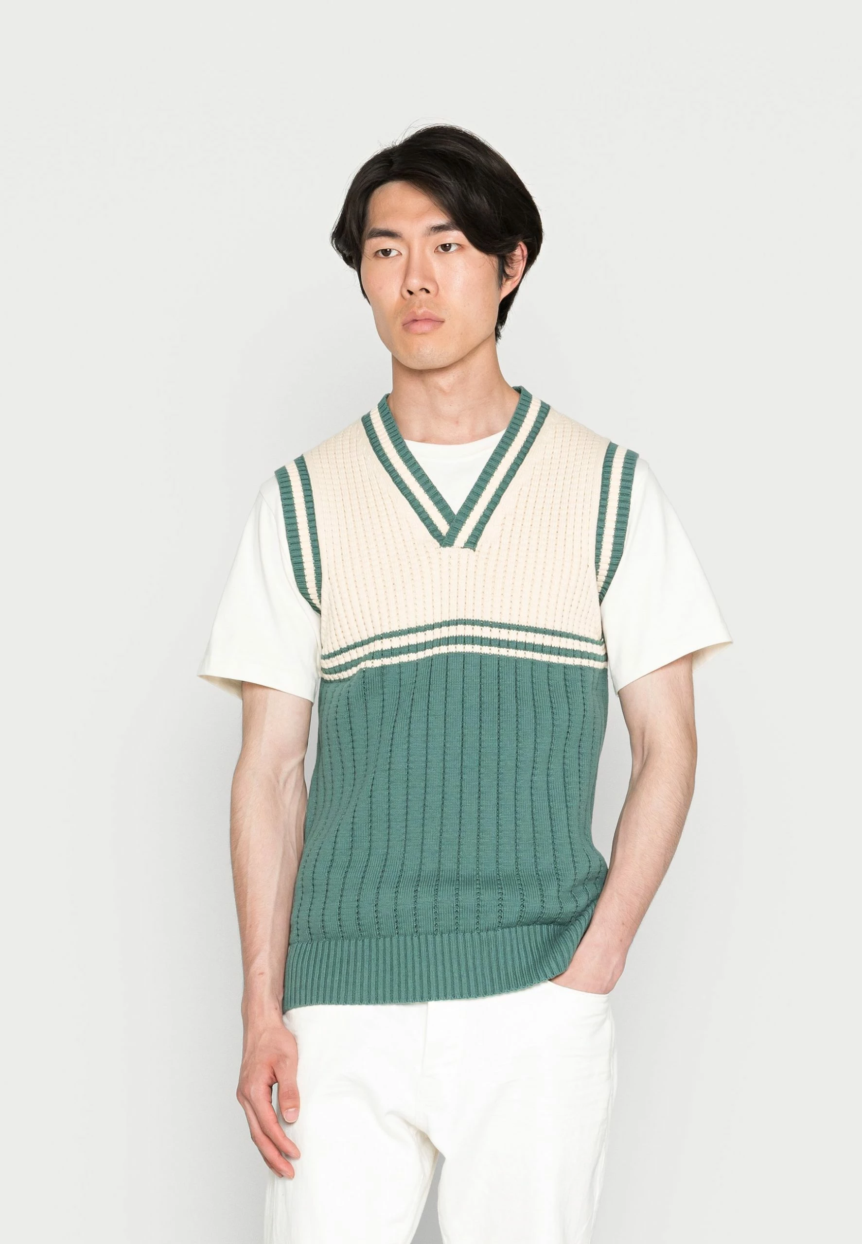 Indicode Jeans Waxim - Jersey De Punto - Prep Green 1 Indicode Jeans Waxim - Jersey De Punto - Prep Green