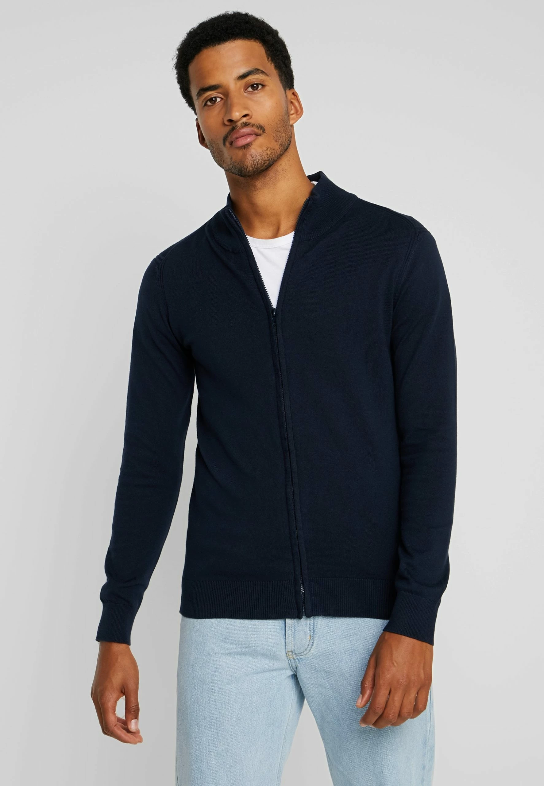 Indicode Jeans Chancellor - Chaqueta De Punto - Navy 1 Indicode Jeans Chancellor - Chaqueta De Punto - Navy