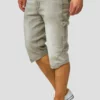 Indicode Jeans Shorts Vaqueros - Light Grey