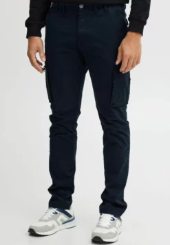 Indicode Jeans Pantalones Cargo - Navy