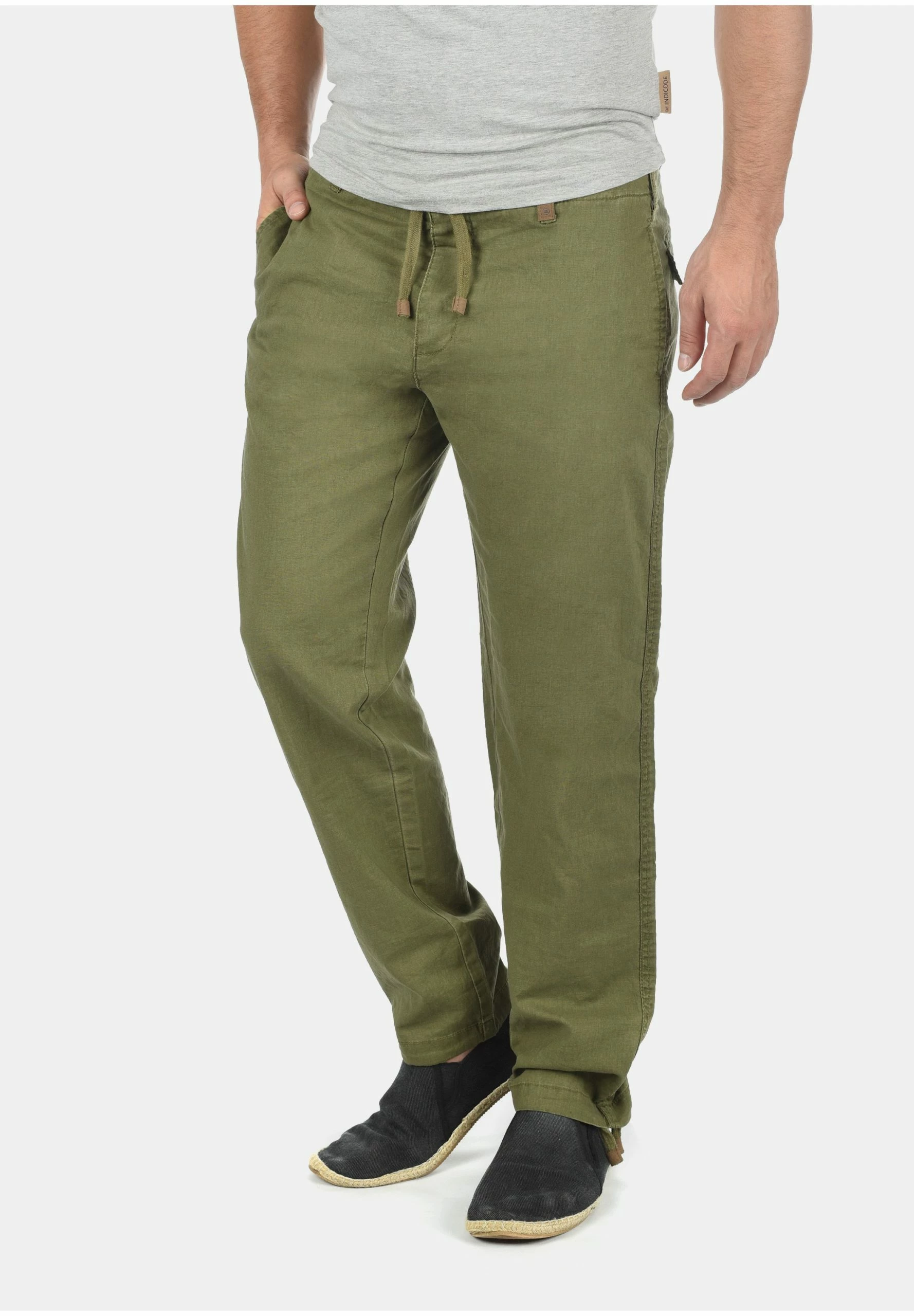 Indicode Jeans Idives - Pantalones - Dark Olive 1 Indicode Jeans Idives - Pantalones - Dark Olive
