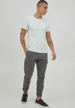 Indicode Jeans Idgilmat - Pantalones Cargo - Dark Grey