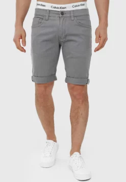 Indicode Jeans Villeurbanne - Shorts Vaqueros - Lt Grey