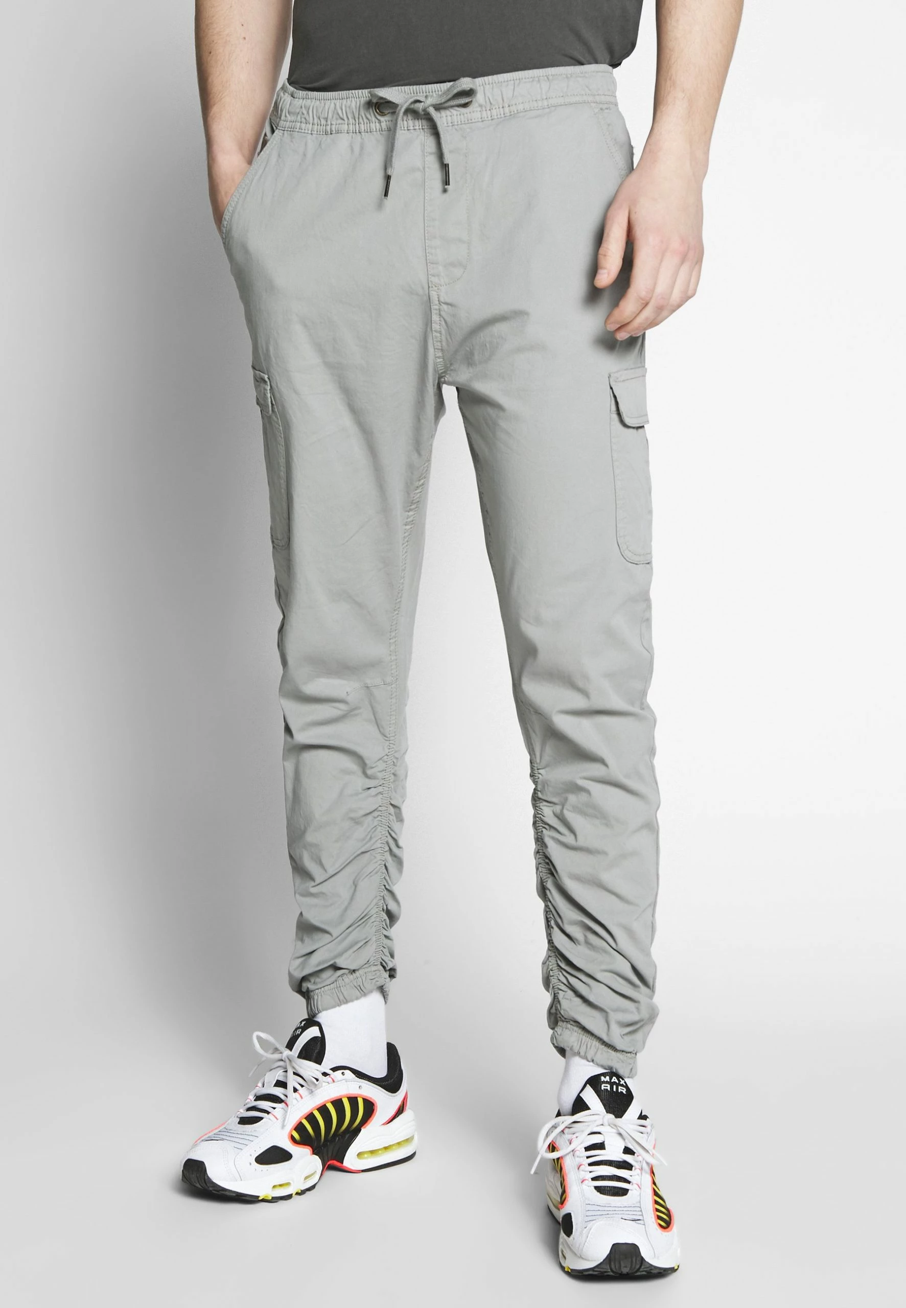 Indicode Jeans Lakeland - Pantalones Cargo - Light Grey 1 Indicode Jeans Lakeland - Pantalones Cargo - Light Grey