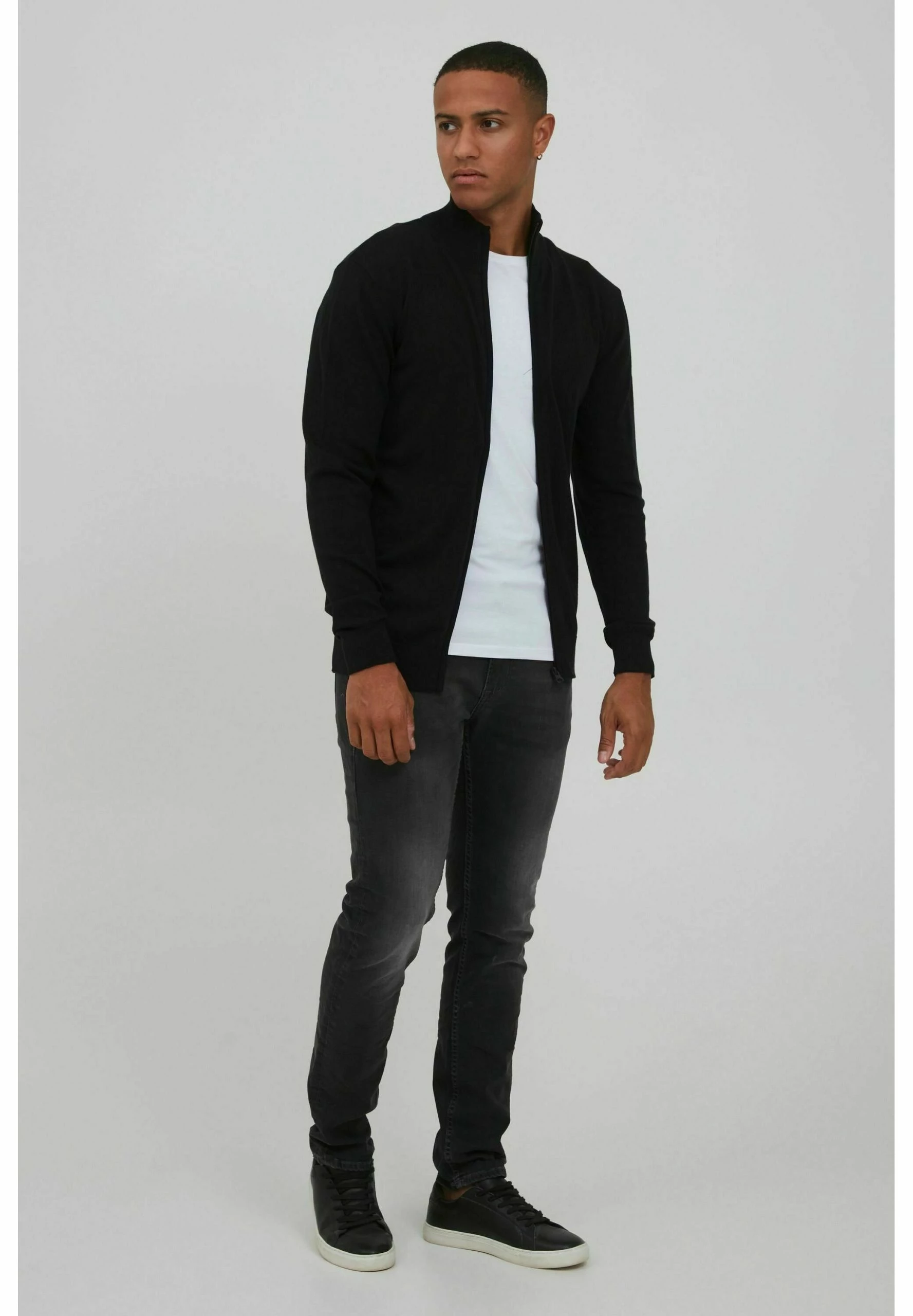 Indicode Jeans Idbadi - Chaqueta De Punto - Black 2 Indicode Jeans Idbadi - Chaqueta De Punto - Black - Imagen 2