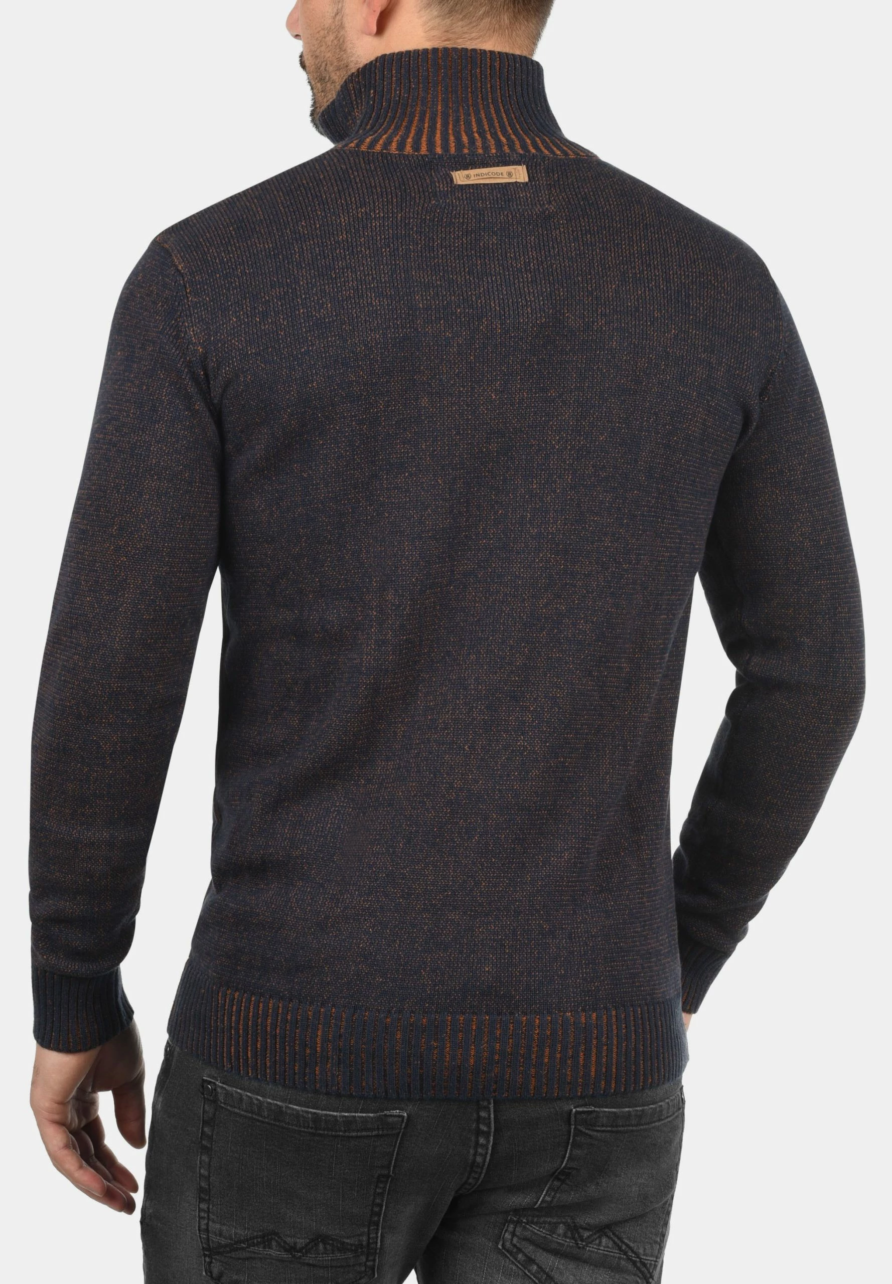 Indicode Jeans Idnathen - Jersey De Punto - Navy 2 Indicode Jeans Idnathen - Jersey De Punto - Navy - Imagen 2