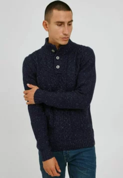 Indicode Jeans Idbenat - Jersey De Punto - Navy