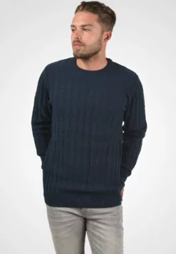 Indicode Jeans Idpauletta - Jersey De Punto - Navy