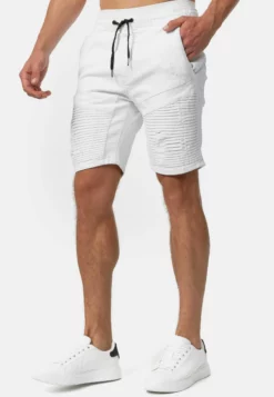 Indicode Jeans Mit Elastisc - Shorts Vaqueros - Off White -Indicode Jeans Comercio be242a12677b4048a15fb658467a12cc scaled