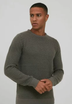 Indicode Jeans Idcoppler - Jersey De Punto - Pewter