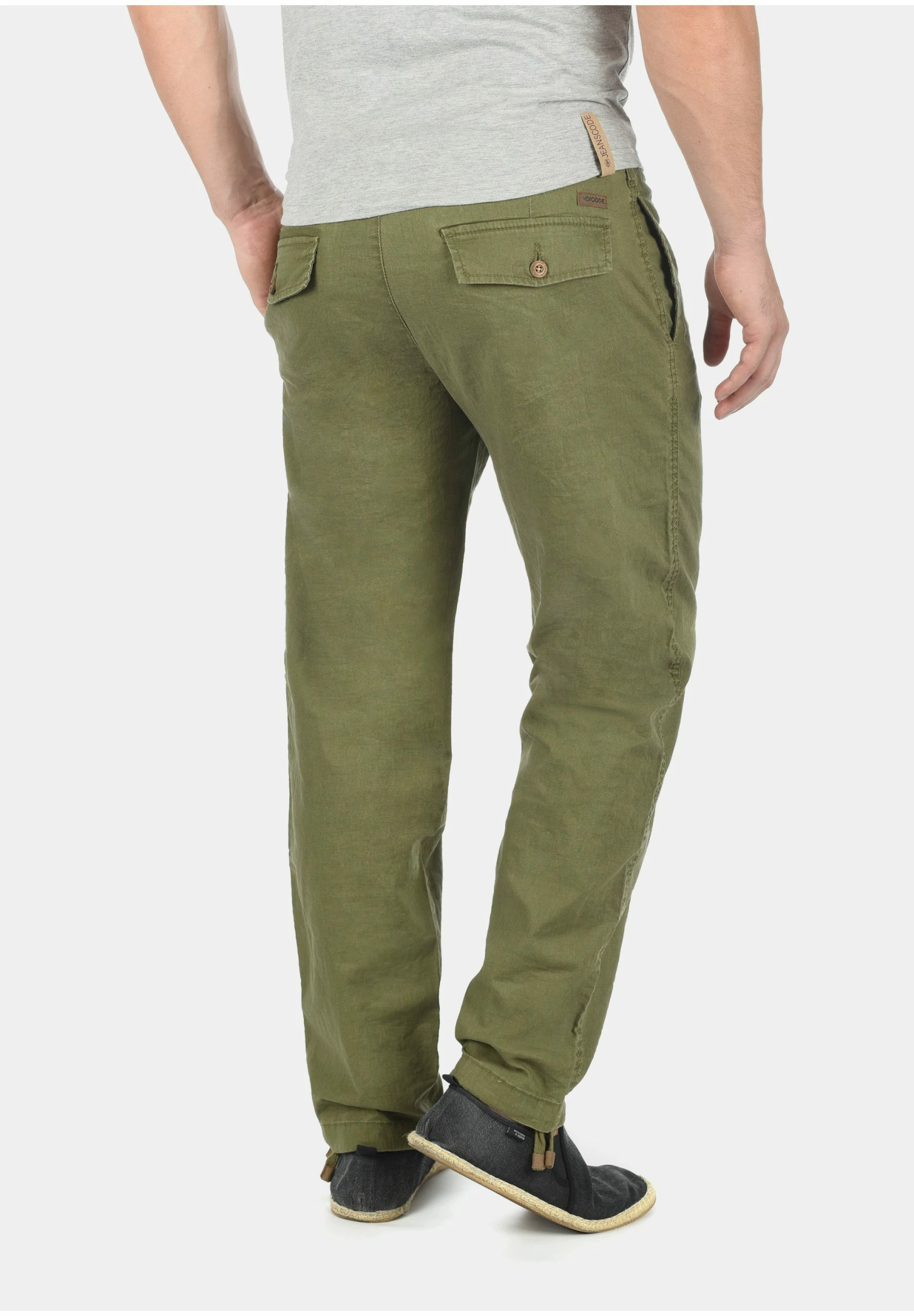 Indicode Jeans Idives - Pantalones - Dark Olive 2 Indicode Jeans Idives - Pantalones - Dark Olive - Imagen 2
