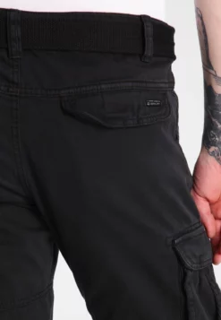 Indicode Jeans William - Pantalones Cargo - Black -Indicode Jeans Comercio c44e516b610d40f7a40b7796d7d9534a