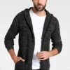 Indicode Jeans Denzel - Chaqueta De Punto - Black
