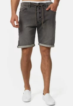 Indicode Jeans Shorts Vaqueros - Grey