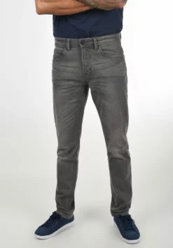 Indicode Jeans Idquebec - Vaqueros Slim Fit - Light Grey