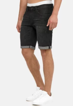 Indicode Jeans Cuba Caden - Shorts Vaqueros - Black -Indicode Jeans Comercio c8115a8de4e54d1f83d3e6e5e0cfd5a3 scaled
