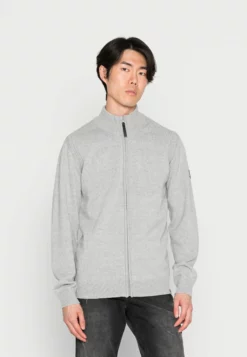 Indicode Jeans Comercio 32 Indicode Jeans Vincenzo - Chaqueta De Punto - Light Grey