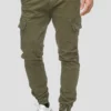 Indicode Jeans August - Pantalones Cargo - Army