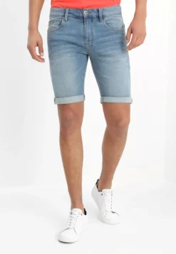 Indicode Jeans Kaden - Shorts Vaqueros - Blue Wash